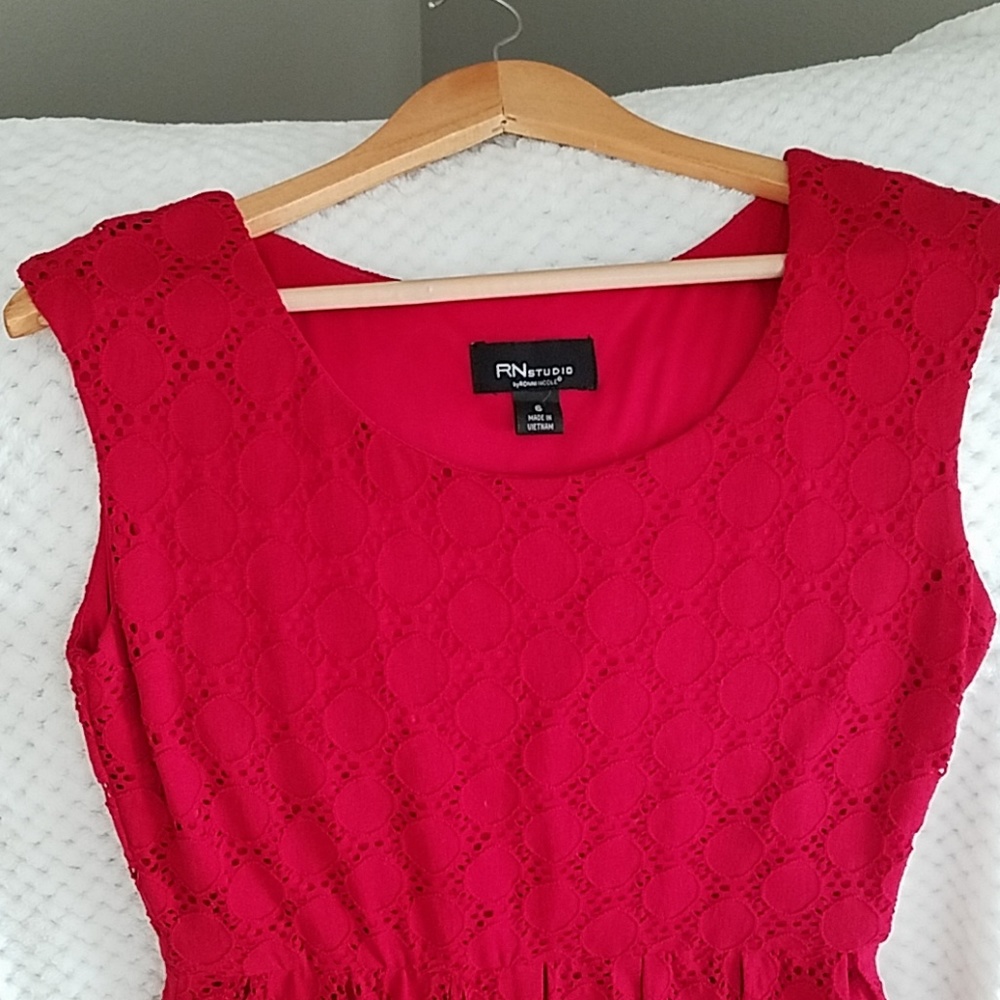 Red dress